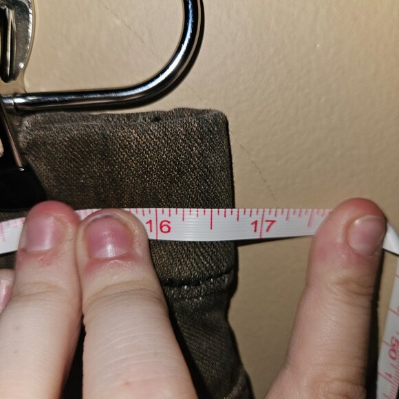 Time & Tru Stonewashed Brown Pull On Jeggings XL - Picture 2 of 5